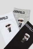 Шкарпетки Karl Lagerfeld 3-pack чоловічі колір барвистий (3348643)