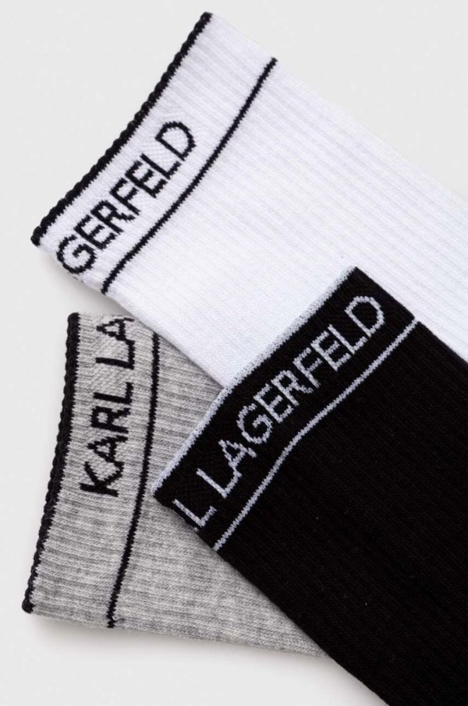 Шкарпетки Karl Lagerfeld 3-pack чоловічі колір барвистий (3442453) фото 2