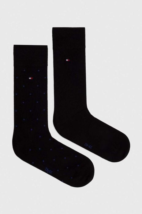 Шкарпетки Tommy Hilfiger 2-pack чоловічі колір чорний (3641643)