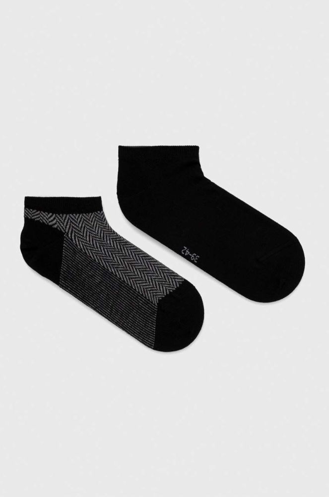 Шкарпетки Tommy Hilfiger 2-pack чоловічі колір чорний (3641694)