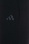 Легінси для тренувань adidas Performance колір чорний однотонні