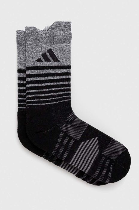 Шкарпетки adidas Performance COLD.RDY XCity Reflective колір сірий