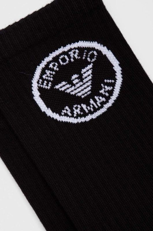 Шкарпетки Emporio Armani Underwear чоловічі колір чорний (3470817) фото 2