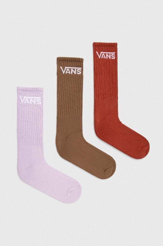 Шкарпетки Vans 3-pack чоловічі колір барвистий (3558117)