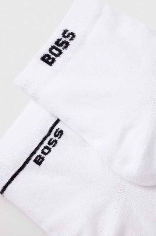 Шкарпетки BOSS 2-pack чоловічі колір білий (3493128) фото 2