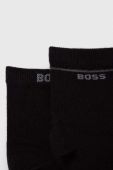 Шкарпетки BOSS 2-pack чоловічі колір чорний (3493126)