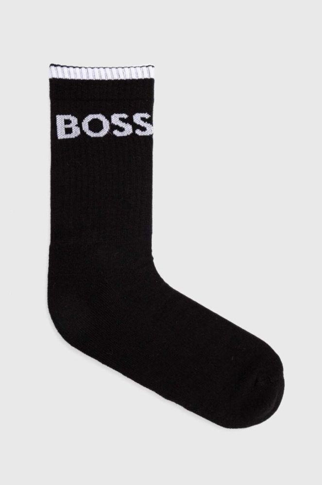 Шкарпетки BOSS 6-pack чоловічі колір чорний (3481961) фото 3