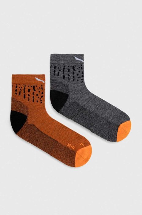 Шкарпетки Salewa Mountain Trainer колір сірий (3549086) Шкарпетки Salewa Mountain Trainer колір сірий (3549086)