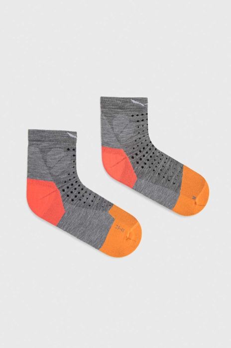 Шкарпетки Salewa Pedroc Merino колір сірий Шкарпетки Salewa Pedroc Merino колір сірий