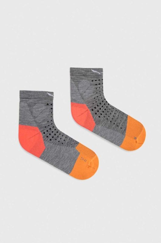 Шкарпетки Salewa Pedroc Merino колір сірий