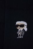 Шкарпетки Karl Lagerfeld чоловічі колір синій (3474172)