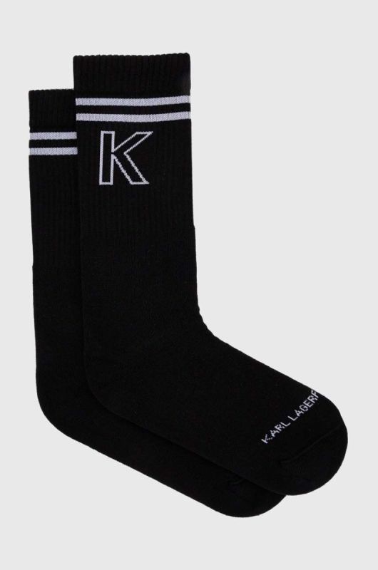 Шкарпетки Karl Lagerfeld чоловічі колір чорний (3474187)