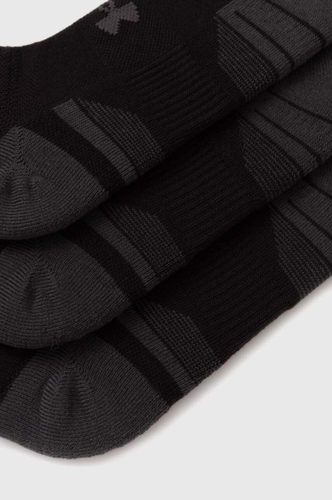 Шкарпетки Under Armour 3-pack чоловічі колір чорний (3582688) фото 2