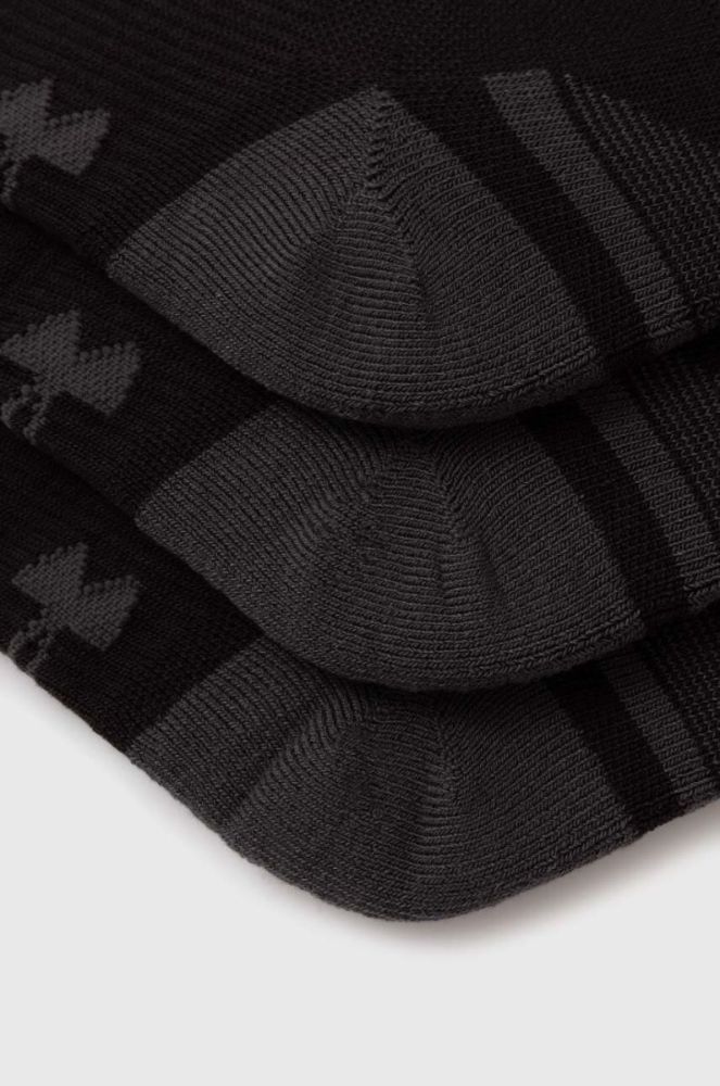 Шкарпетки Under Armour 3-pack чоловічі колір чорний (3582690) фото 2