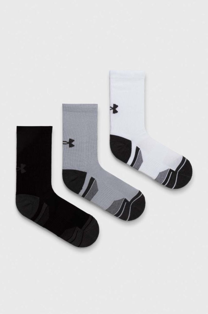 Шкарпетки Under Armour 3-pack чоловічі колір сірий