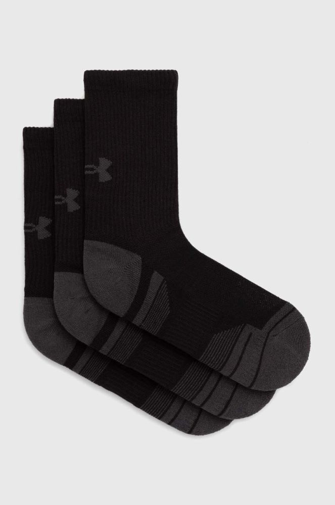 Шкарпетки Under Armour 3-pack чоловічі колір чорний (3582692)