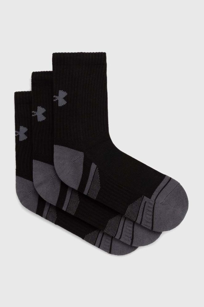 Шкарпетки Under Armour 3-pack чоловічі колір чорний (3582699)