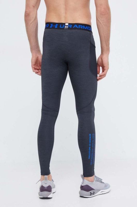 Легінси для тренувань Under Armour колір сірий меланж (3648198) фото 2