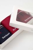 Шкарпетки Barbour 3-pack чоловічі колір бордовий