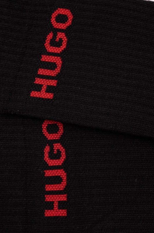 Шкарпетки HUGO 6-pack чоловічі колір чорний (3486122) фото 2