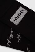 Шкарпетки HUGO 2-pack чоловічі колір чорний (3621954)