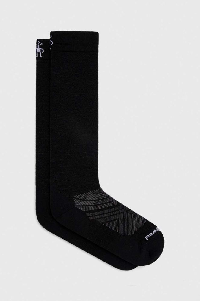 Лижні шкарпетки Smartwool Zero Cushion OTC колір чорний