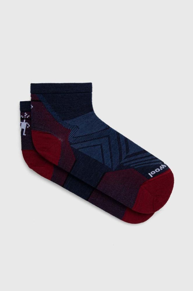 Шкарпетки Smartwool Run Zero Cushion колір темно-синій (3628168)