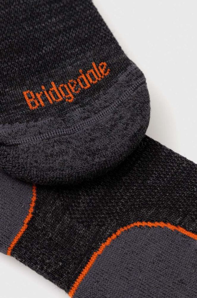 Шкарпетки Bridgedale Ultra Light T2 Merino Performance колір чорний фото 2