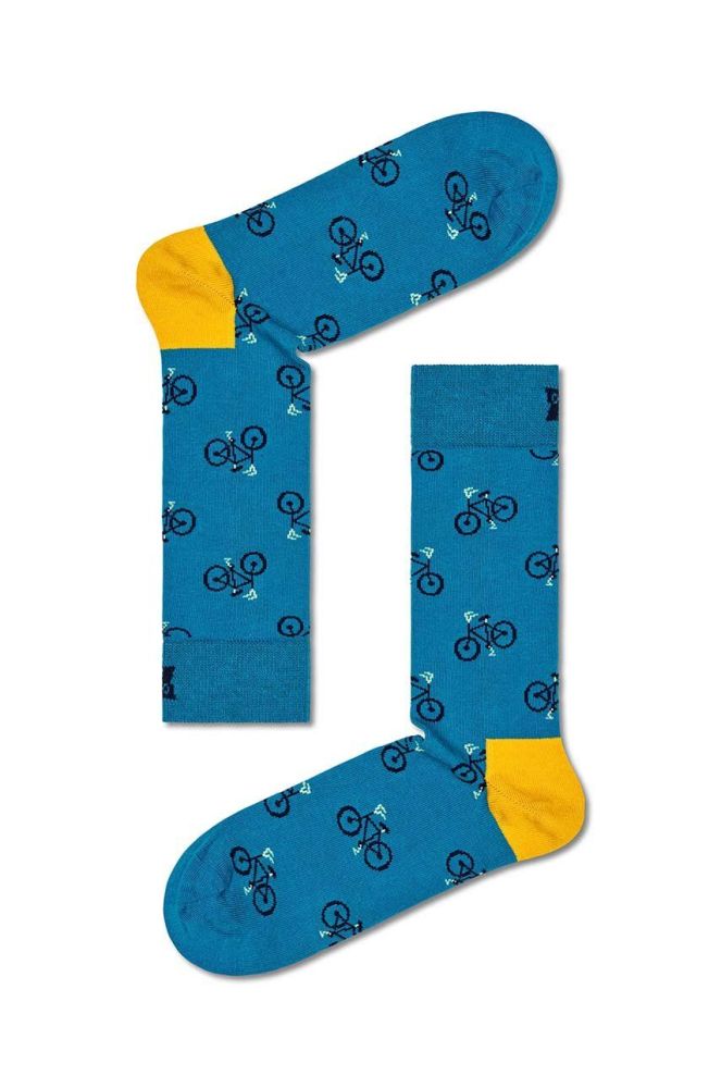 Шкарпетки Happy Socks Bike Sock колір бірюзовий