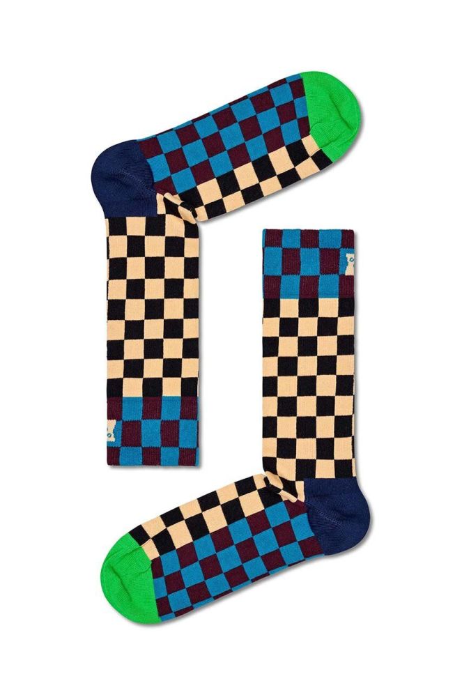 Шкарпетки Happy Socks Checkerboard Sock колір барвистий (3521618)