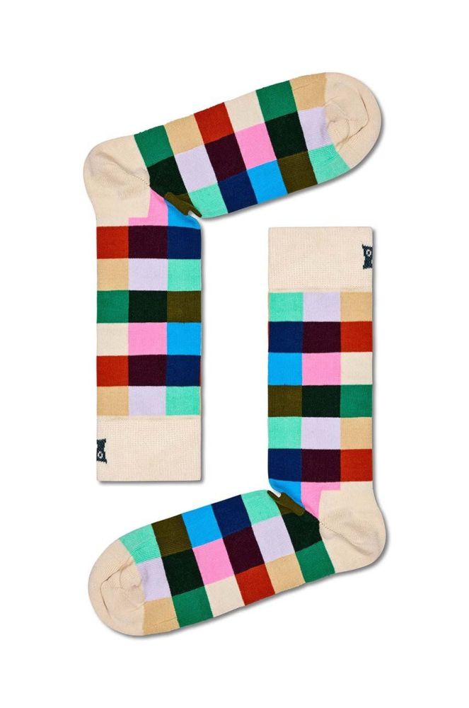 Шкарпетки Happy Socks Rainbow Check Sock колір барвистий