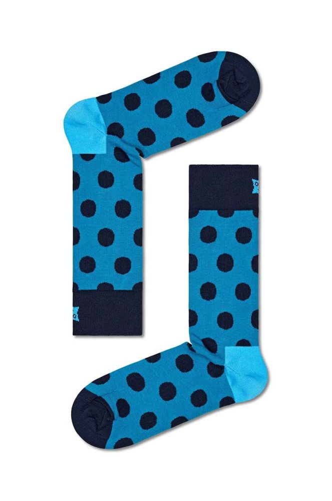 Шкарпетки Happy Socks Big Dot Sock колір блакитний