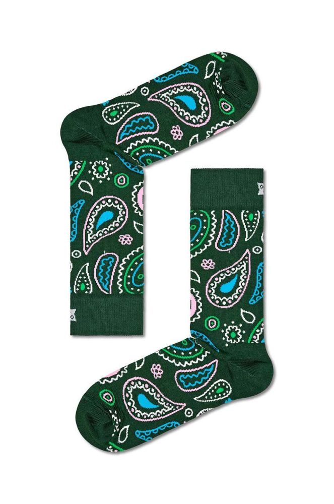 Шкарпетки Happy Socks Paisley Sock колір зелений