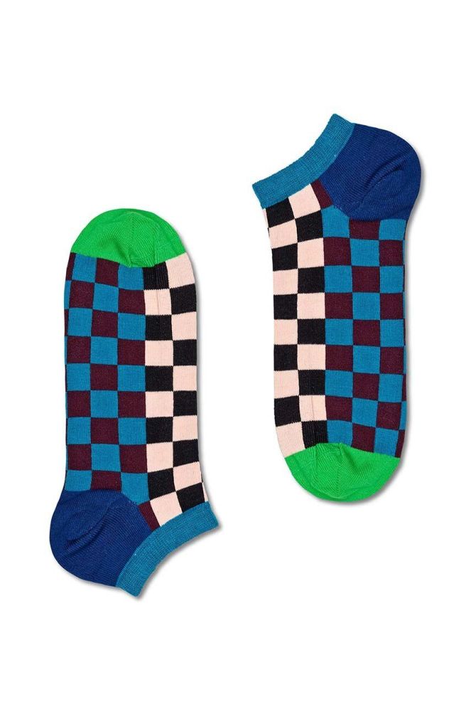 Шкарпетки Happy Socks Checkerboard Low Sock колір барвистий