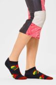 Шкарпетки Happy Socks Flaming Burger Low Sock колір чорний