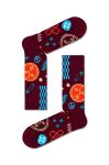 Шкарпетки Happy Socks Zodiac Gemini колір бордовий