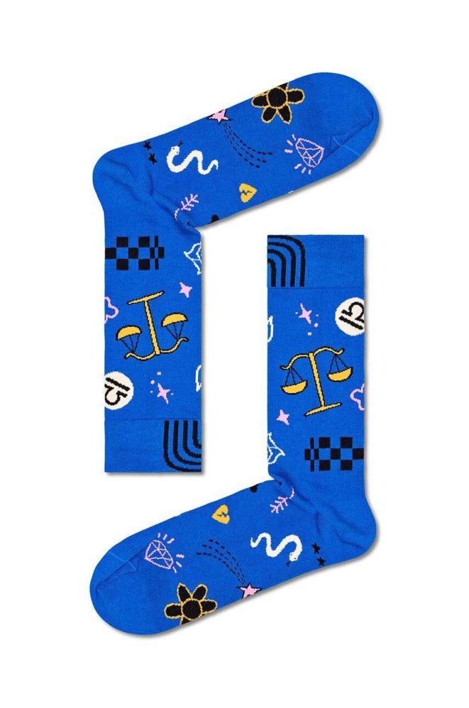 Шкарпетки Happy Socks Zodiac Libra колір блакитний