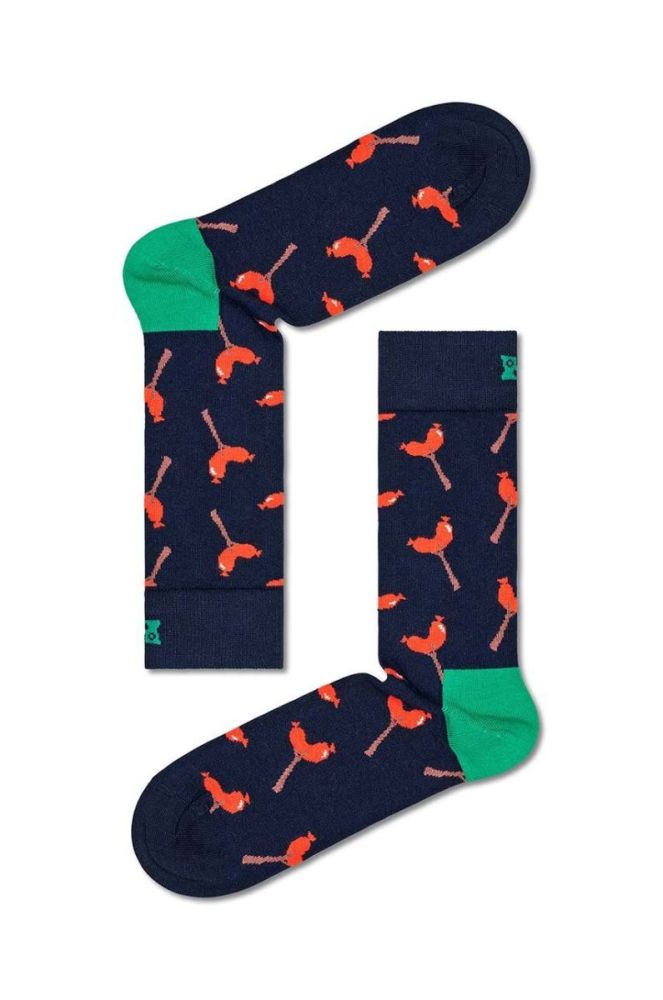 Шкарпетки Happy Socks Wurst And Beer Socks 3-pack колір барвистий фото 3