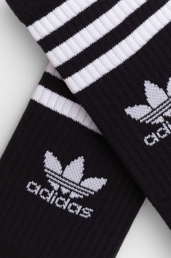 Шкарпетки adidas Originals 3-pack колір чорний (3338454) фото 2