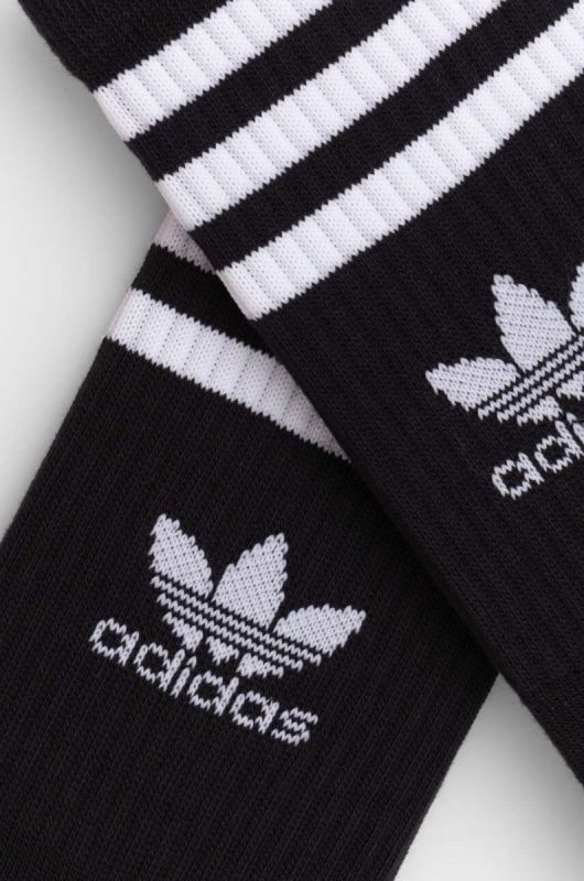 Шкарпетки adidas Originals 3-pack колір чорний (3338454) фото 2