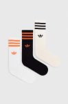 Шкарпетки adidas Originals 3-pack колір білий (3338459)
