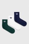 Шкарпетки adidas Originals 3-pack колір білий (3351574)