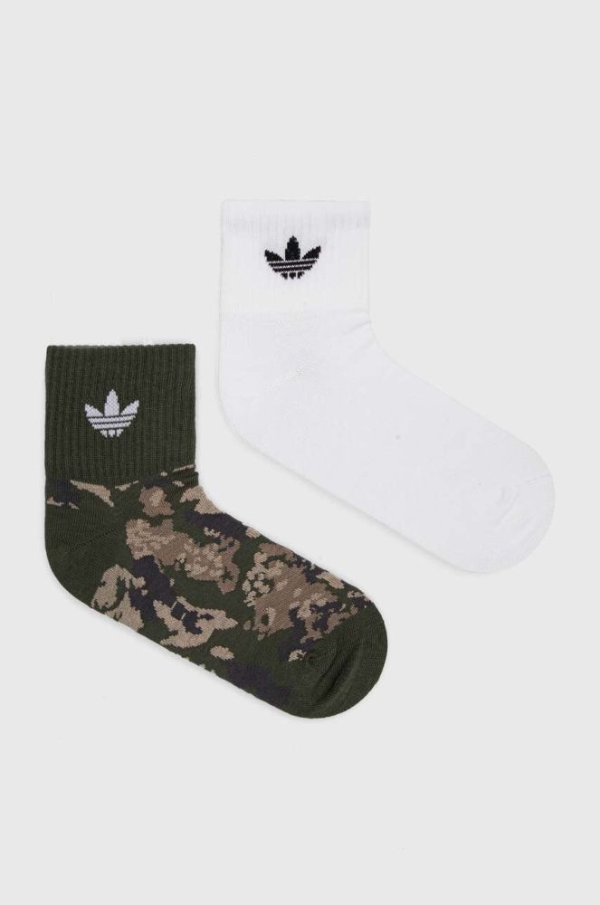 Шкарпетки adidas Originals 2-pack колір білий (3381538)