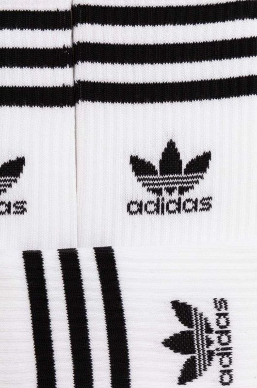 Шкарпетки adidas Originals 3-pack колір білий (3354240) фото 2