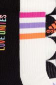 Шкарпетки adidas Performance Pride Love Unites 3-pack колір білий