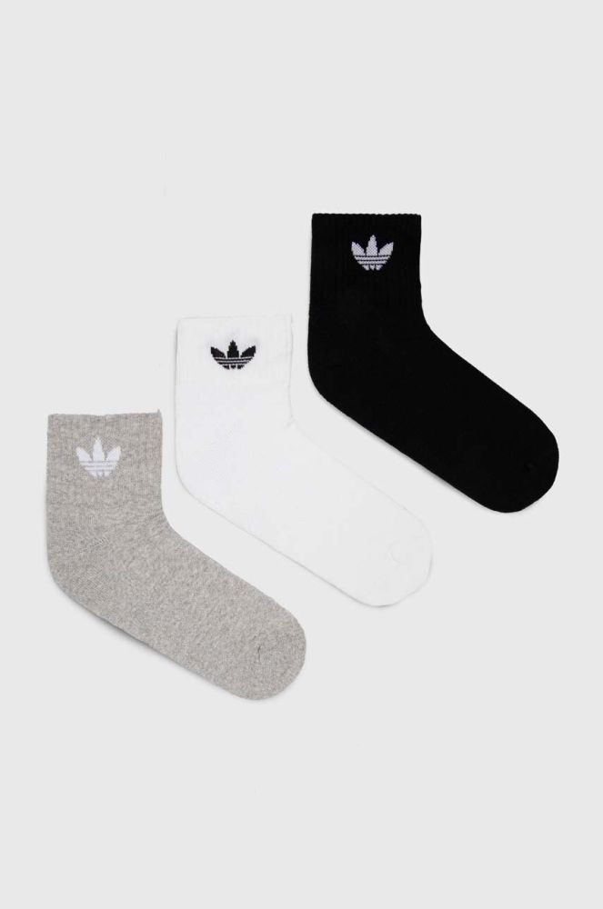 Шкарпетки adidas Originals 3-pack колір білий (3381546)