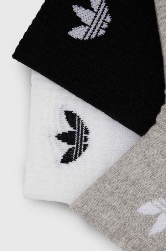 Шкарпетки adidas Originals 3-pack колір білий (3381546) фото 2