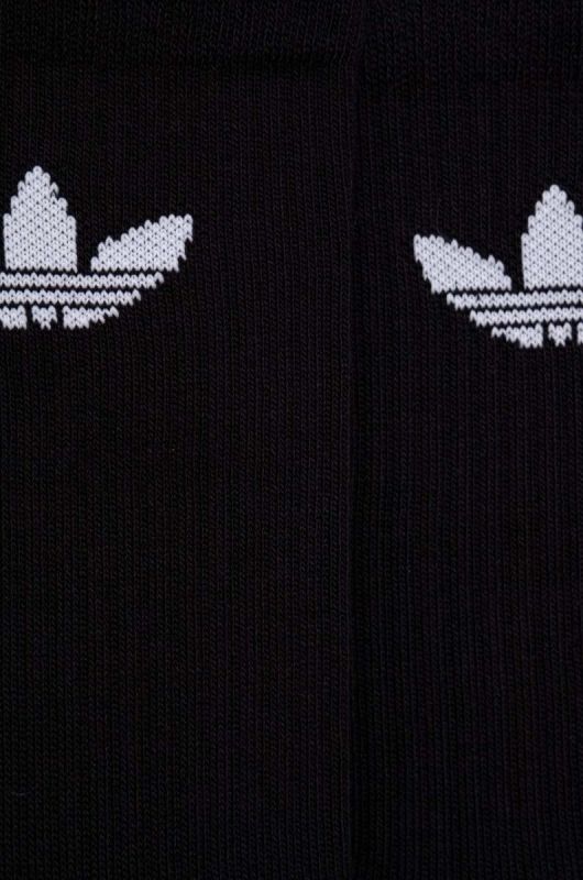 Шкарпетки adidas Originals 3-pack колір чорний (3335370) фото 2