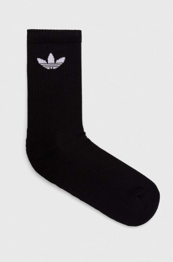 Шкарпетки adidas Originals 6-pack колір чорний (3335378)