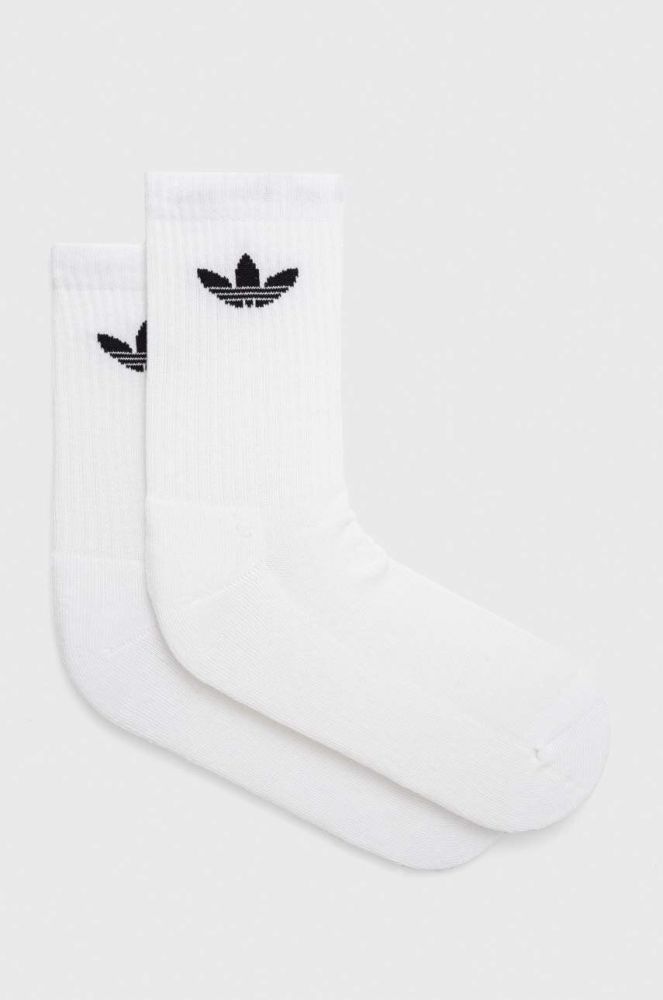 Шкарпетки adidas Originals 6-pack колір білий (3338473)